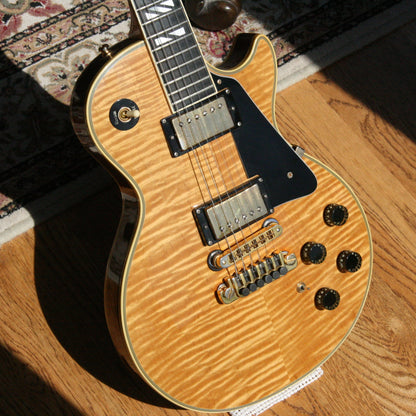 1979 Gibson 25/50 Anniversary Les Paul Custom Natural! AMAZING FLAMETOP! One of the Best Tops!