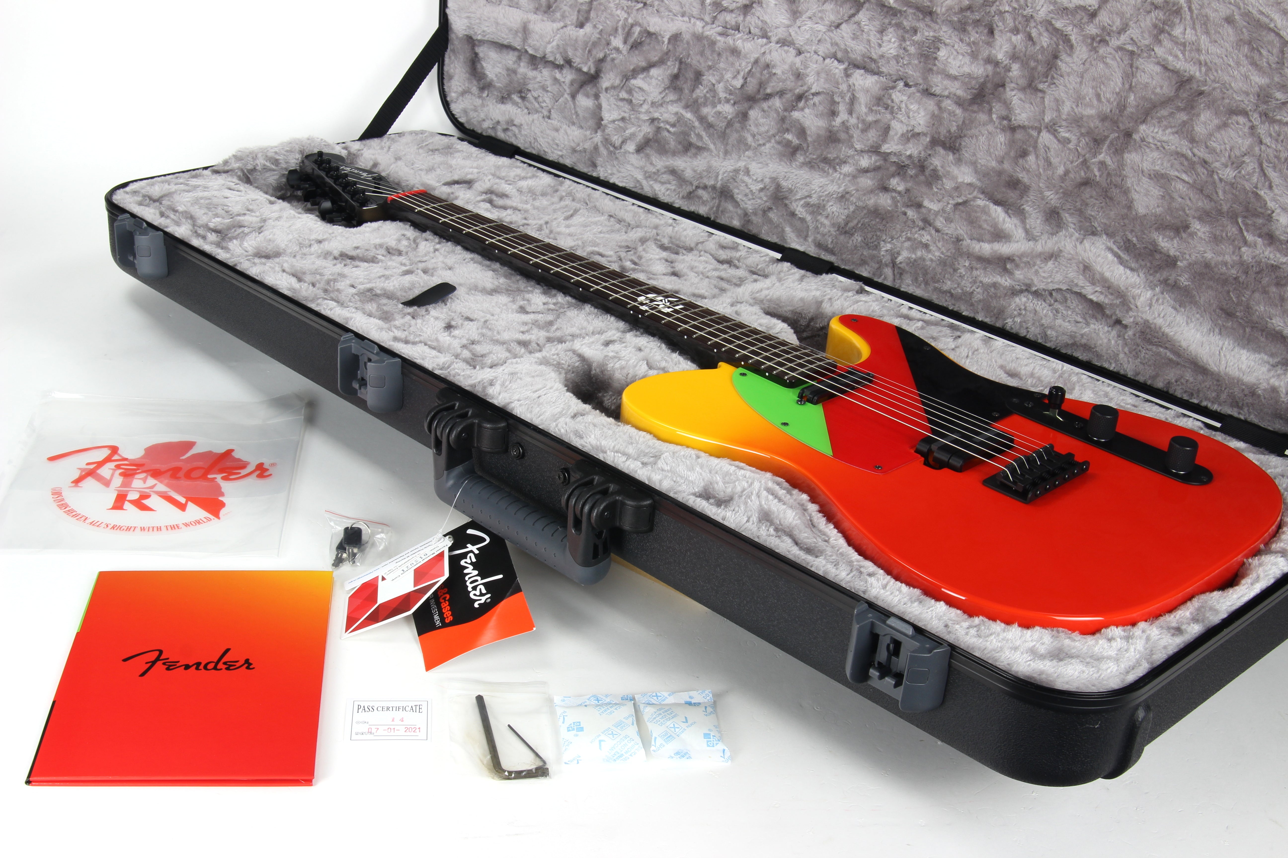 *SOLD*  2020 Fender Custom Shop Evangelion Asuka Red Telecaster - Made in Japan Tele MIJ - Limited Edition