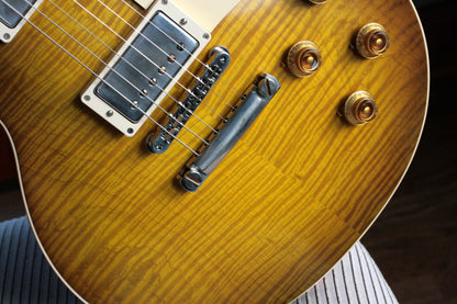 2019 Gibson 1959 Les Paul 60TH ANNIVERSARY Historic Reissue R9 59 Custom Shop Green Lemon Fade