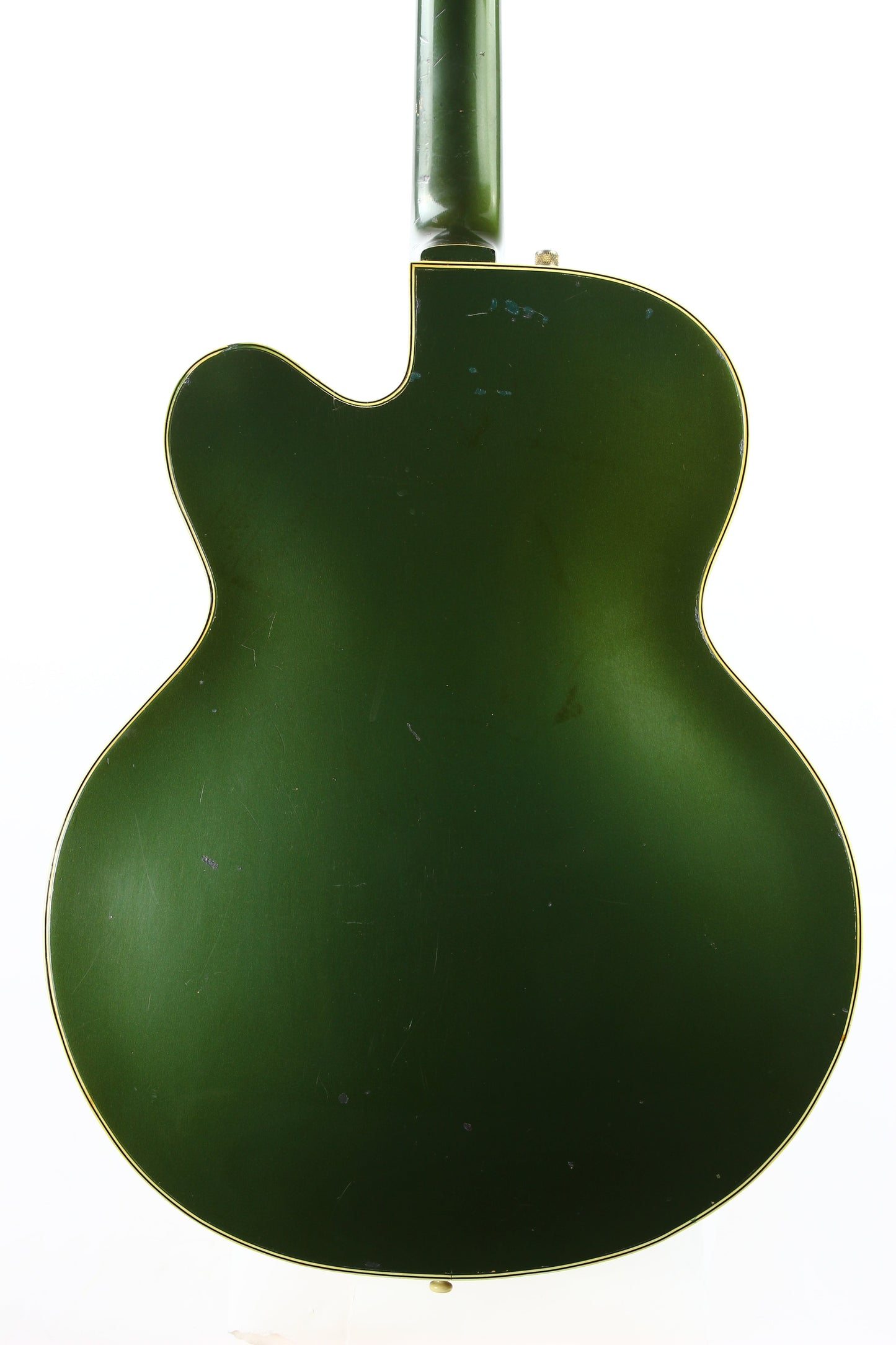 1957 Gretsch 6196 Country Club CADILLAC GREEN - Dearmond Pickups, white falcon size hollowbody guitar