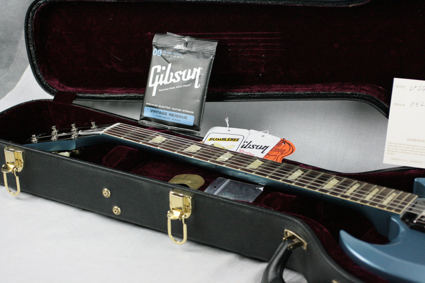 2014 Gibson Custom Shop Historic '61 Les Paul SG Standard Pelham Blue Reissue 1961