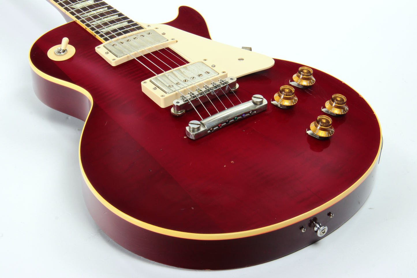 2013 Gibson Custom Shop Lucy 1957 Les Paul George Harrison Eric Clapton Aged Cherry - RARE 100 Made