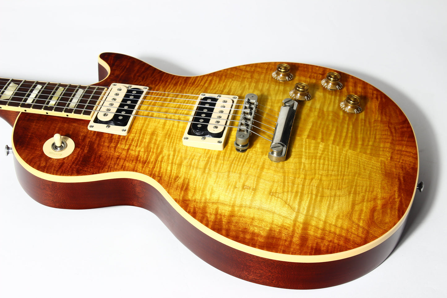 2005 Gibson Les Paul Standard Faded 60's Flametop Tobacco Burst plus Zebra Pickups ala Slash