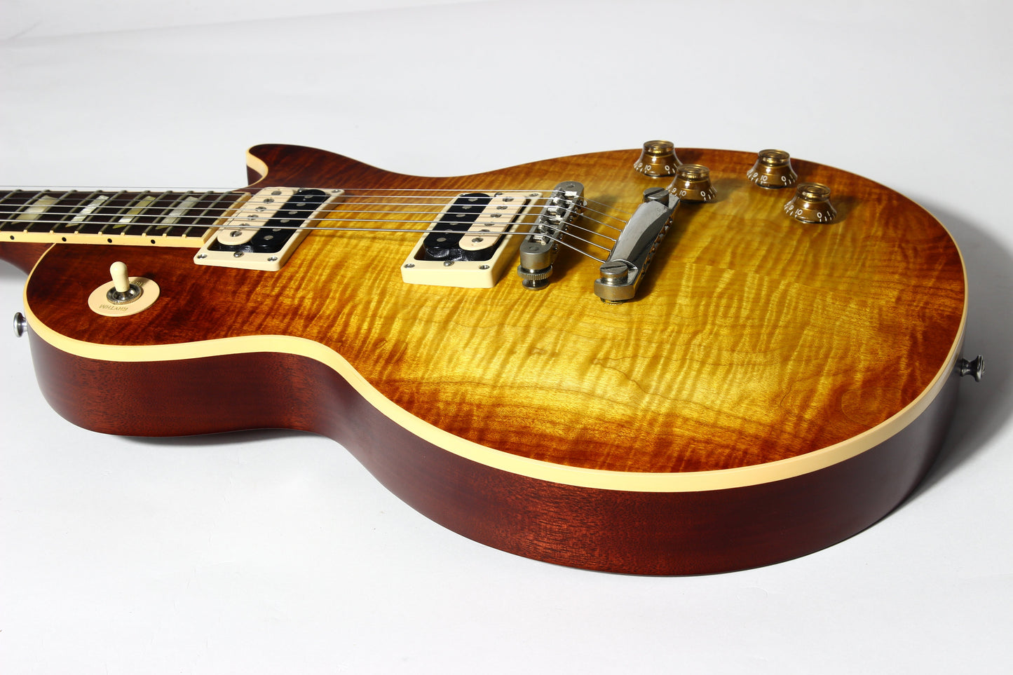 2005 Gibson Les Paul Standard Faded 60's Flametop Tobacco Burst plus Zebra Pickups ala Slash