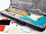 2021 Fender American Professional Pro II Stratocaster Miami Blue -- USA Strat, Maple Neck