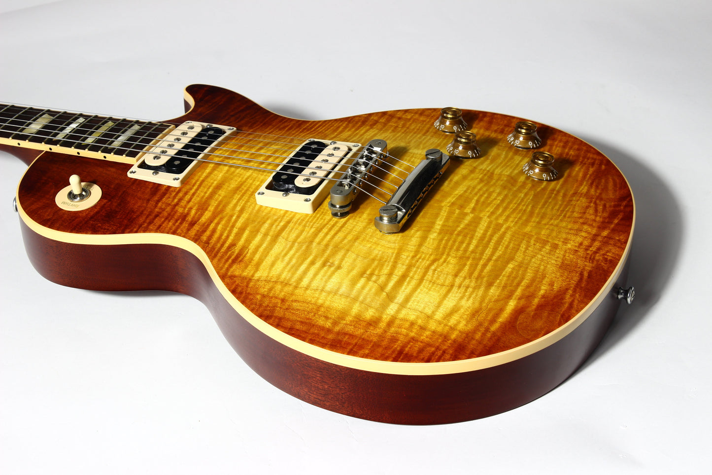 2005 Gibson Les Paul Standard Faded 60's Flametop Tobacco Burst plus Zebra Pickups ala Slash