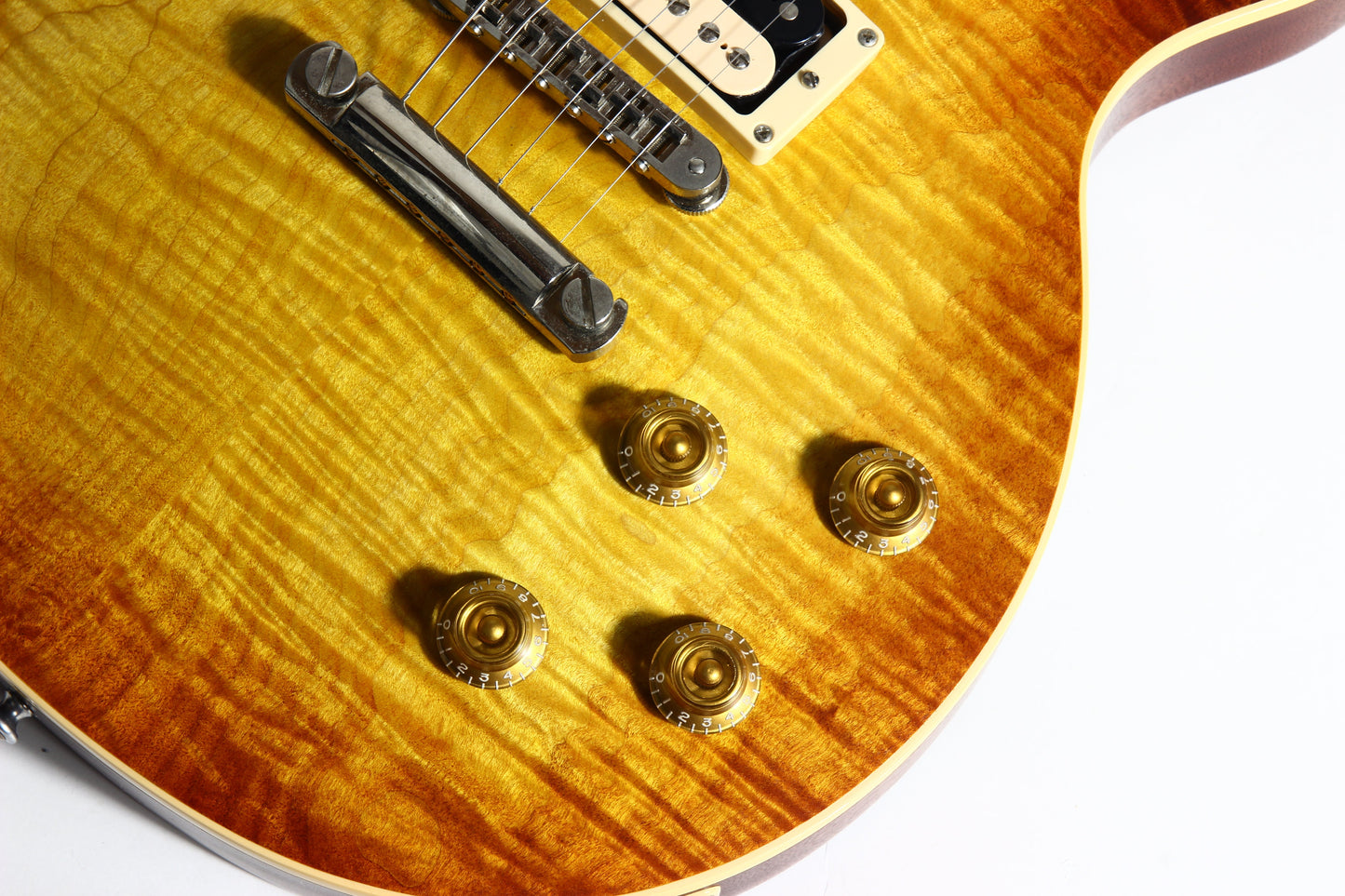 2005 Gibson Les Paul Standard Faded 60's Flametop Tobacco Burst plus Zebra Pickups ala Slash