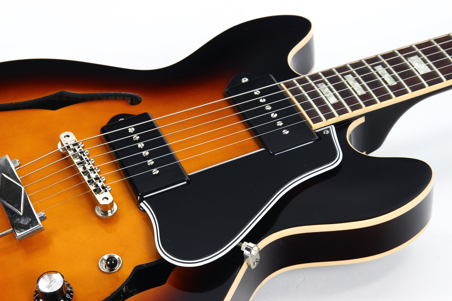 2014 Gibson Memphis ES-390 Sunburst P90s