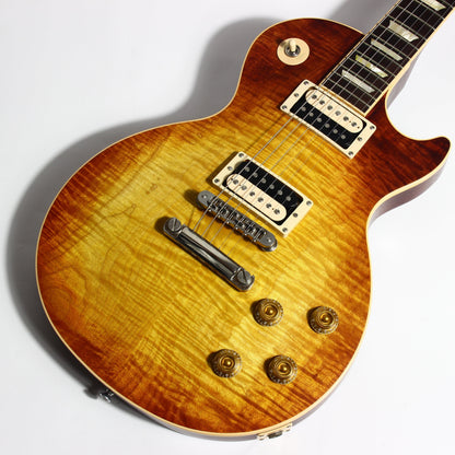 2005 Gibson Les Paul Standard Faded 60's Flametop Tobacco Burst plus Zebra Pickups ala Slash