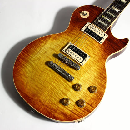 2005 Gibson Les Paul Standard Faded 60's Flametop Tobacco Burst plus Zebra Pickups ala Slash