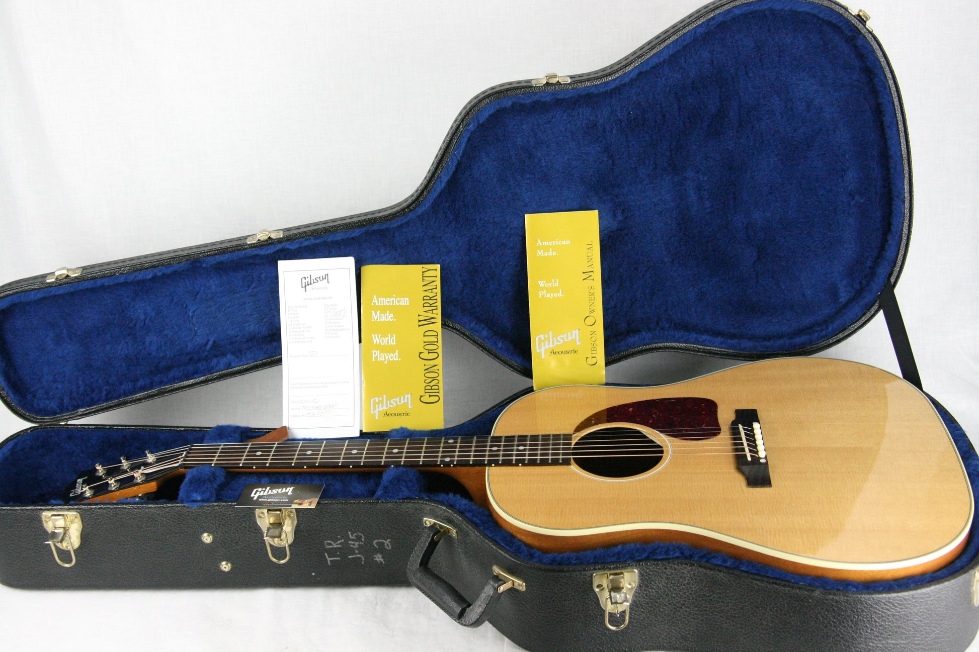 2012 Gibson J-45 Standard Natural Acoustic Flattop Guitar 2012 Gibson J-45 Standard Natural Acoustic Flattop Guitar