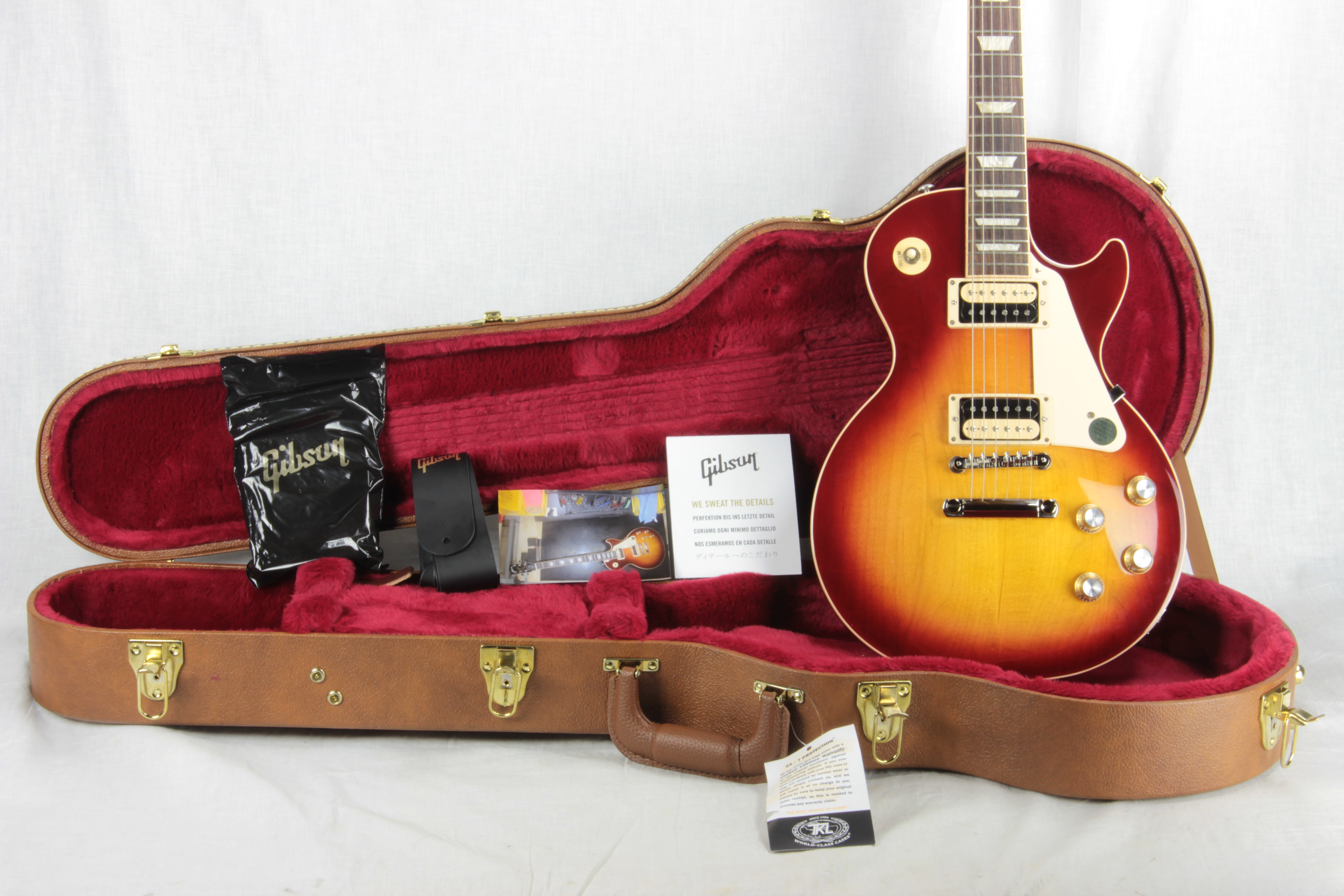 *SOLD*  2019 Gibson Les Paul Classic Heritage Cherry Sunburst 60's Neck w Zebra Pickups!