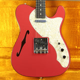 2019 Fender LIMITED EDITION American Telecaster Thinline USA Two-Tone Tele Fiesta Red Custom Shop Nocaster Pups!