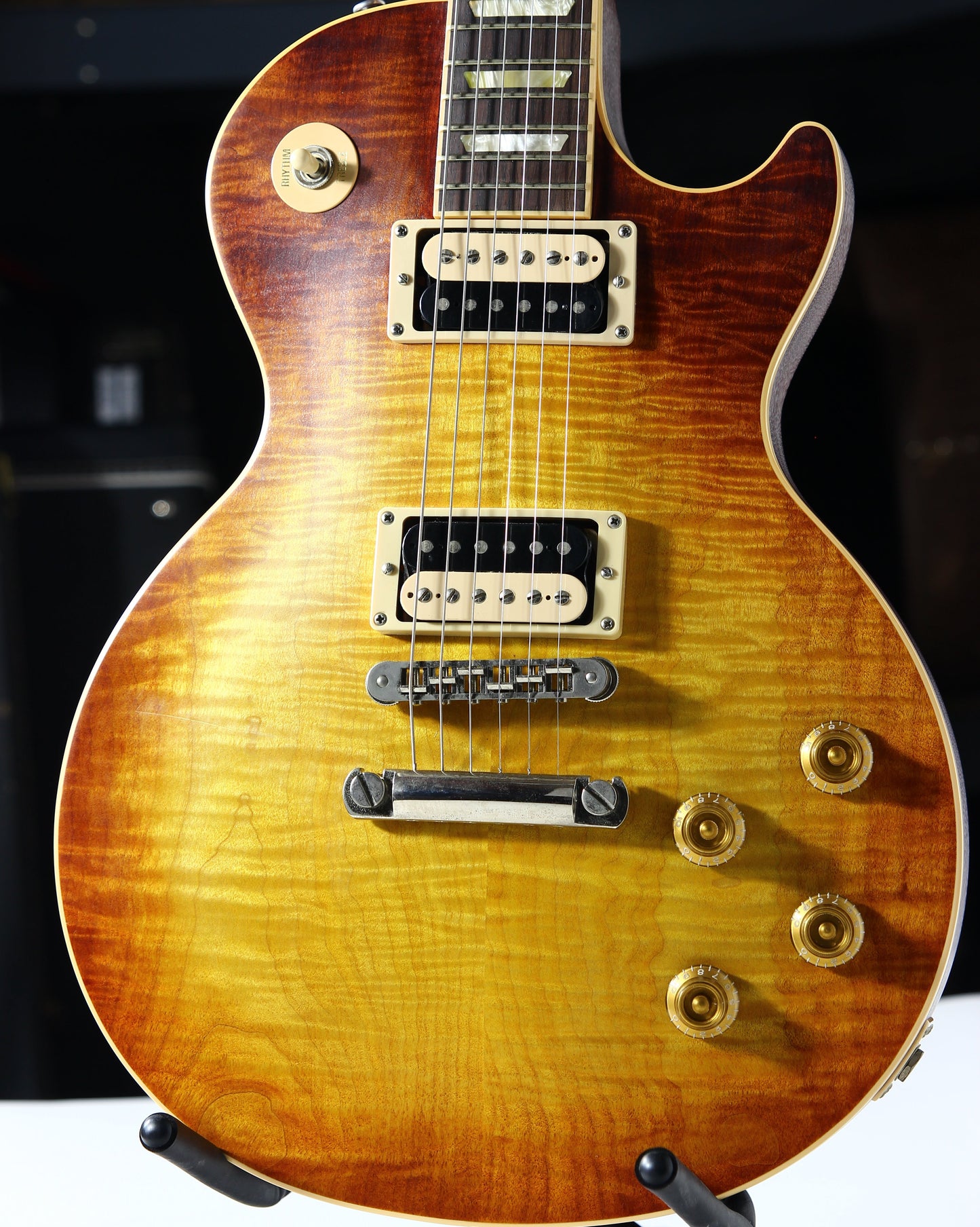 2005 Gibson Les Paul Standard Faded 60's Flametop Tobacco Burst plus Zebra Pickups ala Slash