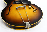 1957 Gibson ES-225T Vintage Thinline Electric Guitar - Sunburst, P-90, 1950’s, NO BREAKS!