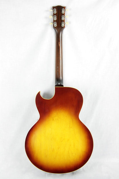 1969-1970 Gibson ES-175 Archtop Electric Guitar! Sunburst Finish, No Volute, Patent Sticker Pups!