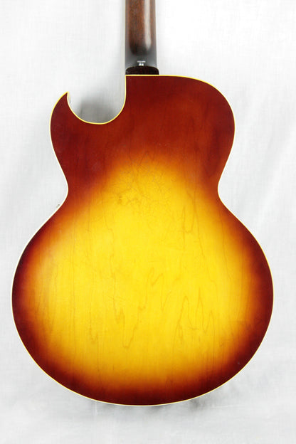 1969-1970 Gibson ES-175 Archtop Electric Guitar! Sunburst Finish, No Volute, Patent Sticker Pups!