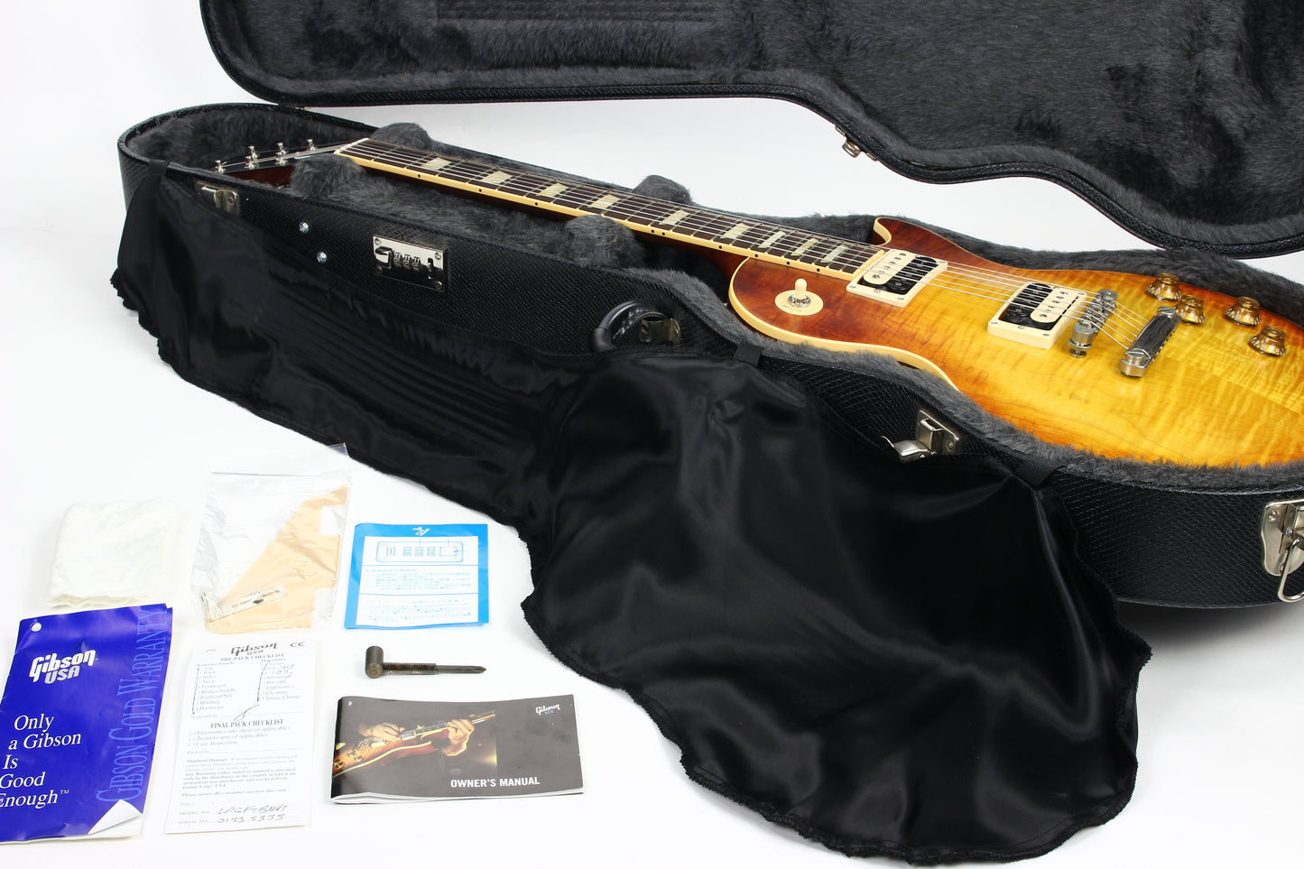 2005 Gibson Les Paul Standard Faded 60's Flametop Tobacco Burst plus Zebra Pickups ala Slash