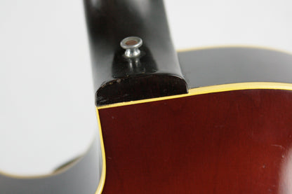 1969-1970 Gibson ES-175 Archtop Electric Guitar! Sunburst Finish, No Volute, Patent Sticker Pups!