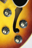 1969-1970 Gibson ES-175 Archtop Electric Guitar! Sunburst Finish, No Volute, Patent Sticker Pups!