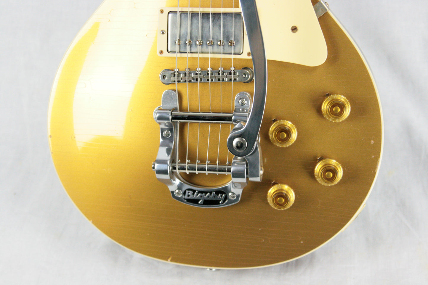 2018 Gibson 1957 AGED Goldtop Les Paul Historic Reissue! R7 57 Bigsby! Custom Shop TH Specs!