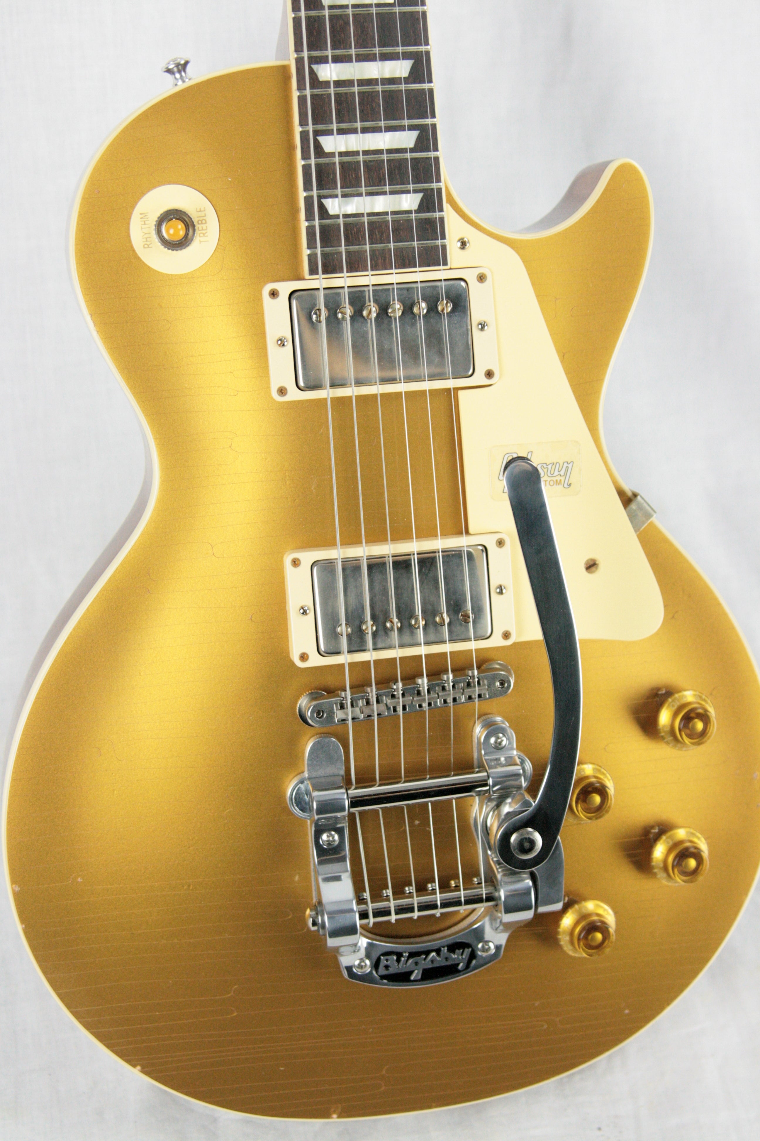 *SOLD*  2018 Gibson 1957 AGED Goldtop Les Paul Historic Reissue! R7 57 Bigsby! Custom Shop TH Specs!