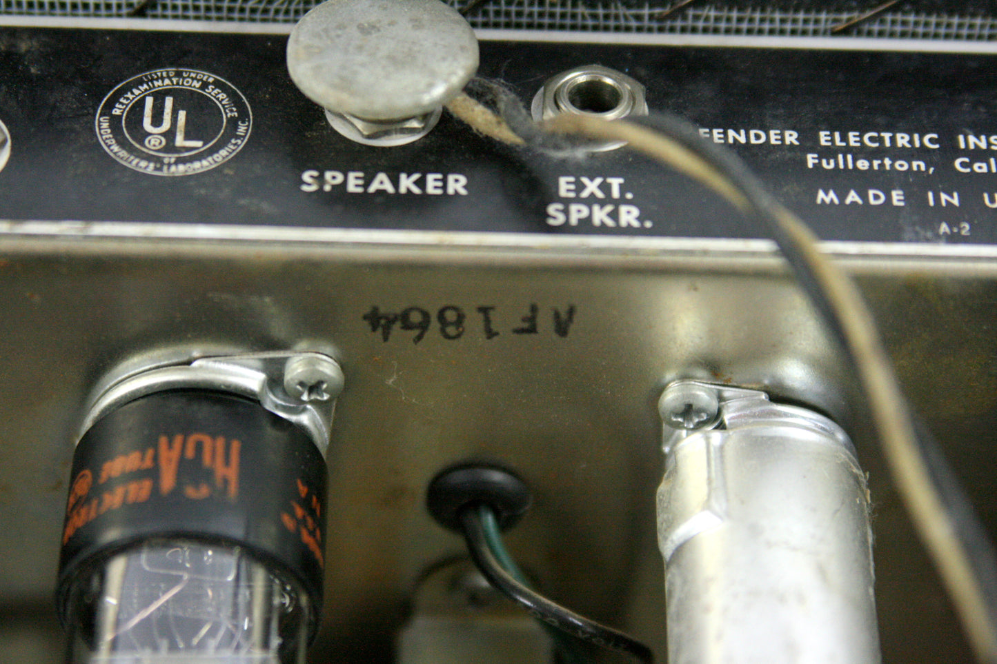 1964 Fender Princeton TUXEDO 6G2 Brown Face Circuit PRE-CBS! Rare Transitional Amp