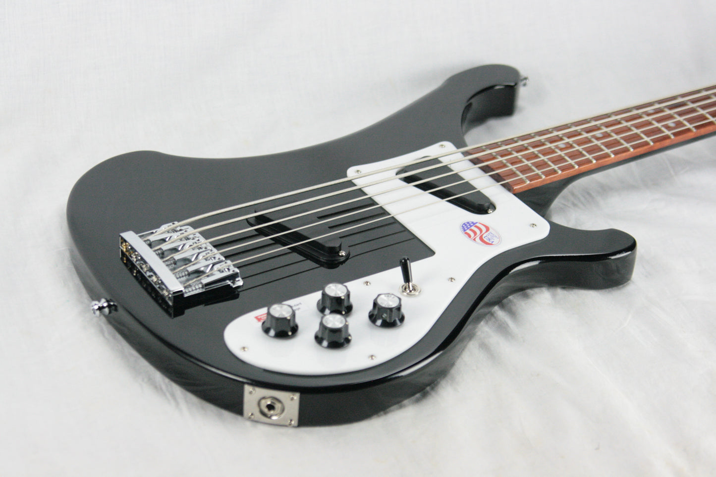 2019 Rickenbacker 4003S/5 JETGLO BLACK Bass! 5 String 4001 4003 S JG