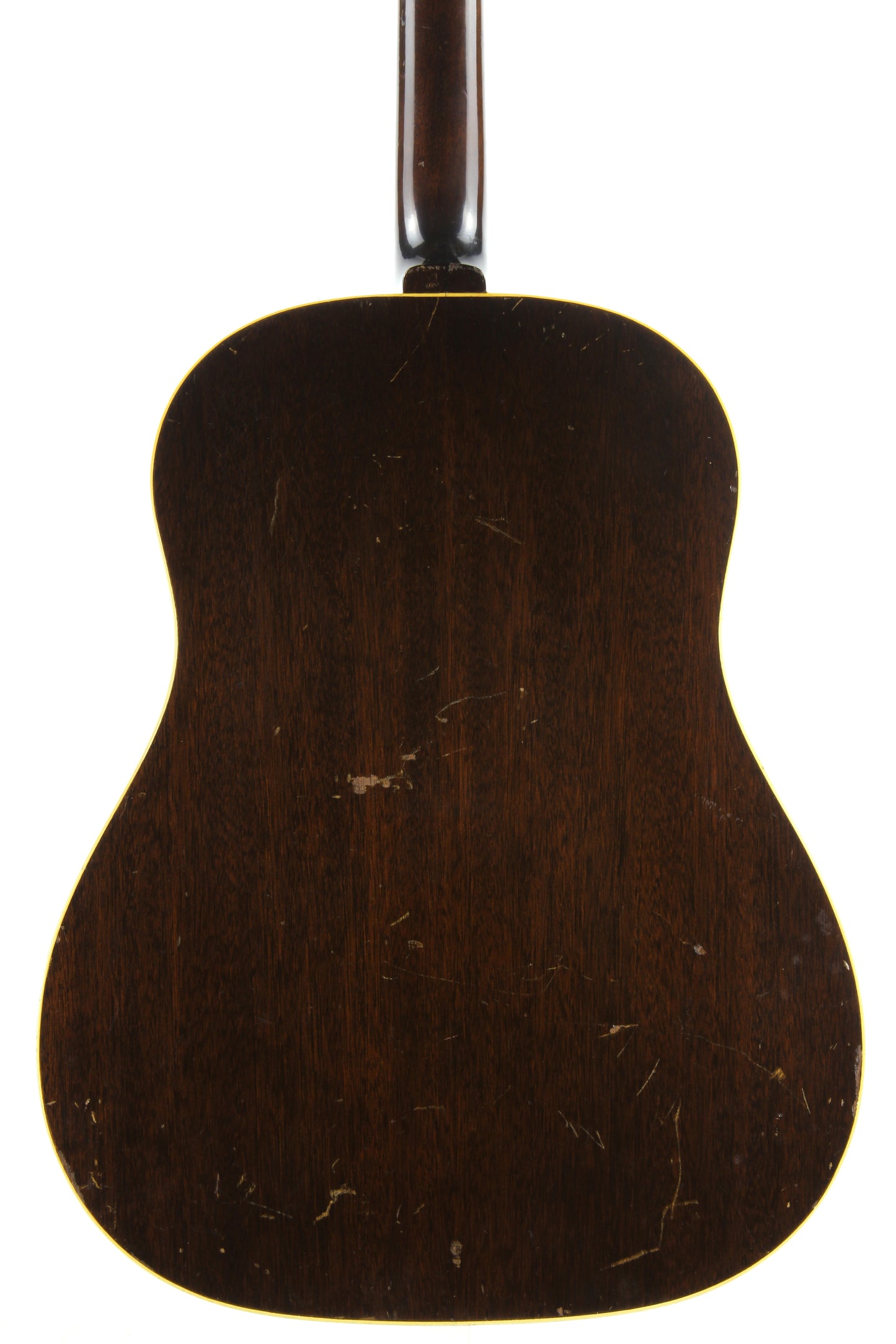 1966 Gibson J-45 Vintage Flattop Acoustic Dreadnought Guitar PROJECT in Dark Sunburst