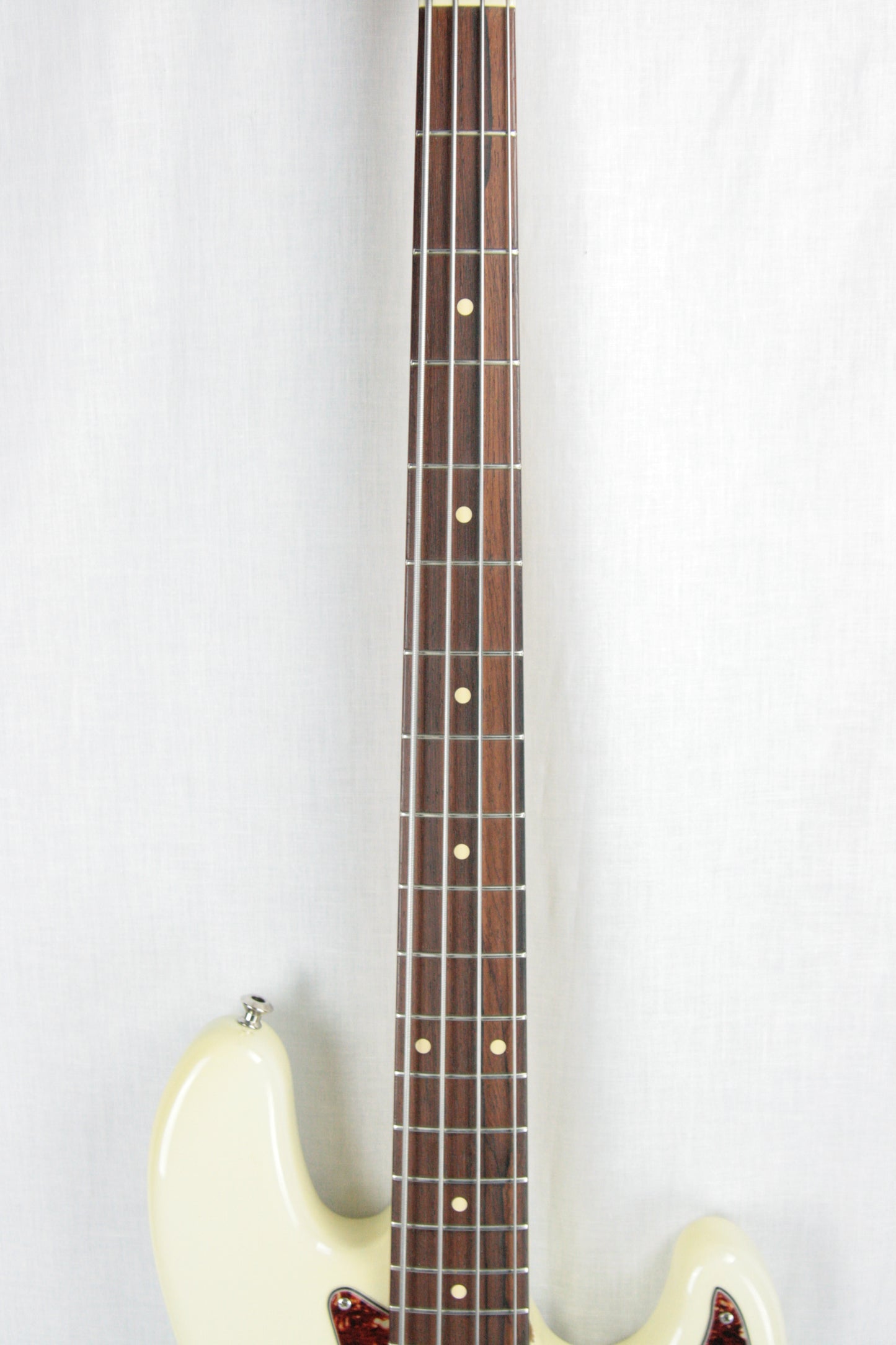 2005 Fender Custom Shop 64 Reissue Jazz Bass! BRAZILIAN ROSEWOOD 1964 Olympic White