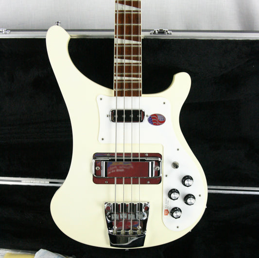 2014 Rickenbacker 4003 Snowglo White! Limited Edition Bass Guitar! Rare Color