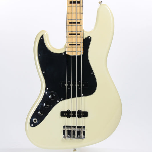 2011 Fender Custom Shop Masterbuilt 75 Jazz Bass Left-Handed - Maple, Black Blocks 1970's