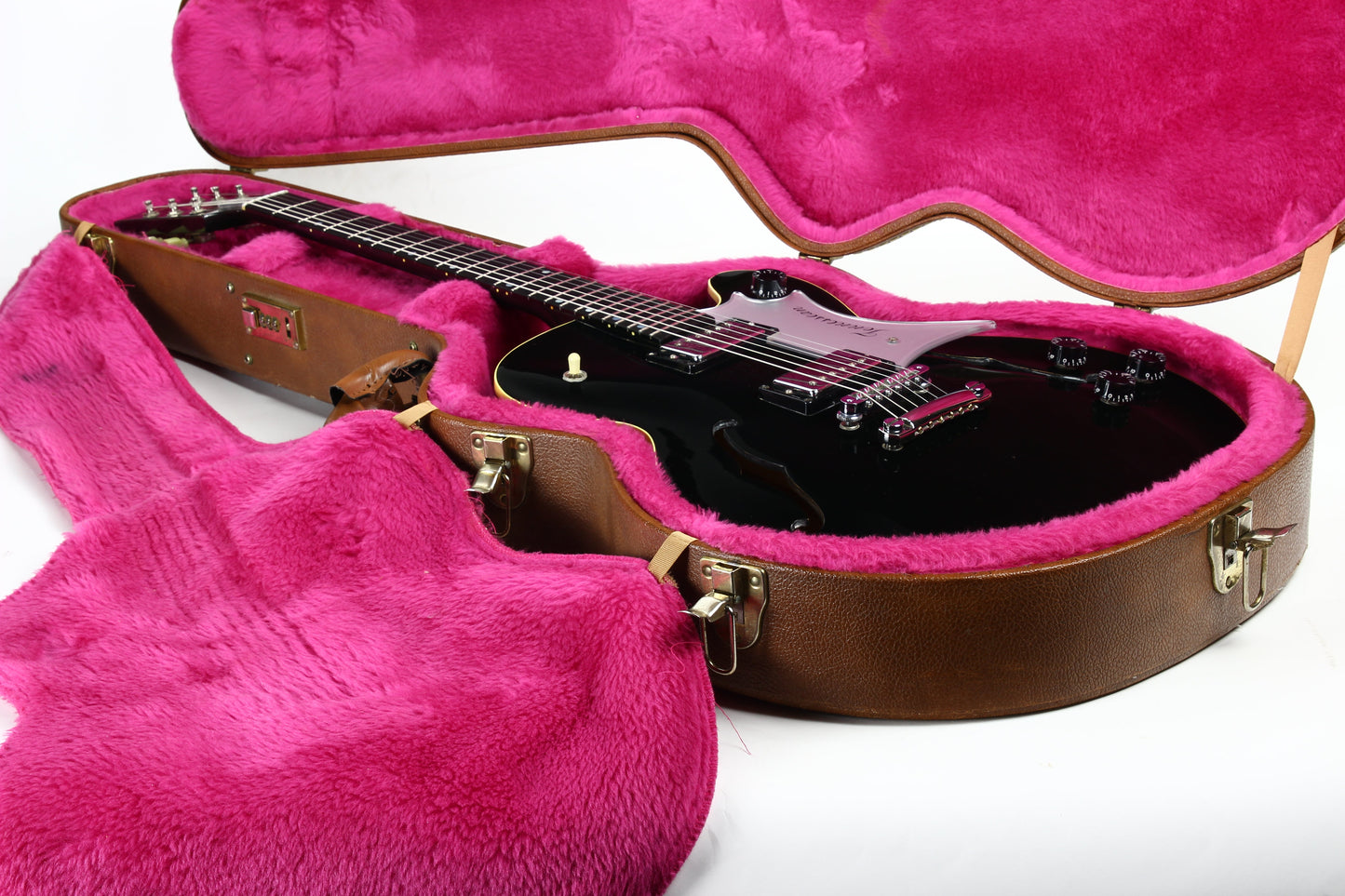 1990 Gibson Chet Atkins Tennessean Ebony Black - First Year, Rare Color, Silver guard, Archtop