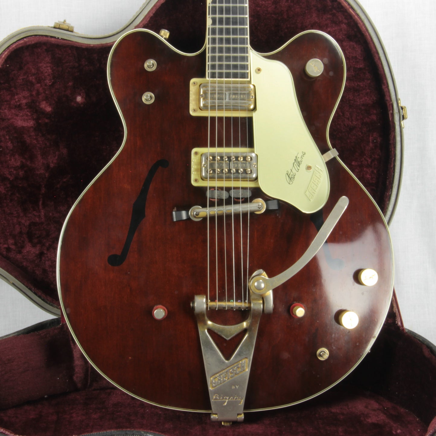 1964 Gretsch 6122 Chet Atkins Country Gentleman Walnut George Harrison Model! No Binding Issues!