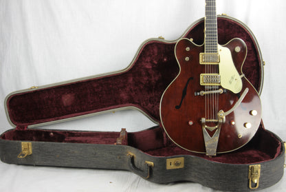 1964 Gretsch 6122 Chet Atkins Country Gentleman Walnut George Harrison Model! No Binding Issues!