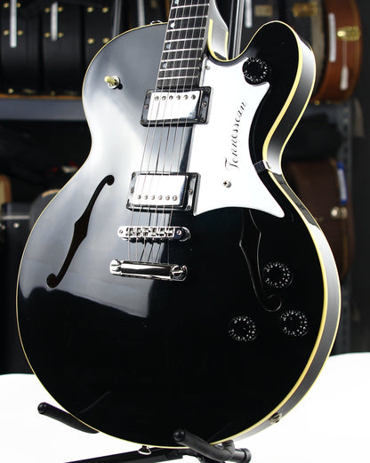 1990 Gibson Chet Atkins Tennessean Ebony Black - First Year, Rare Color, Silver guard, Archtop