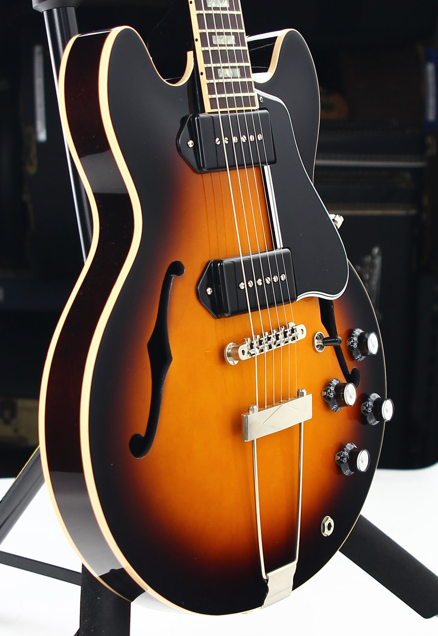 2014 Gibson Memphis ES-390 Sunburst P90s