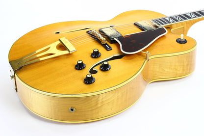 1969-1970 Gibson Super 400-CES Natural Archtop Electric Hollowbody --Orange Label, No Volute!