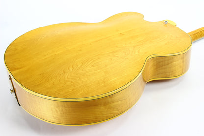 1969-1970 Gibson Super 400-CES Natural Archtop Electric Hollowbody --Orange Label, No Volute!