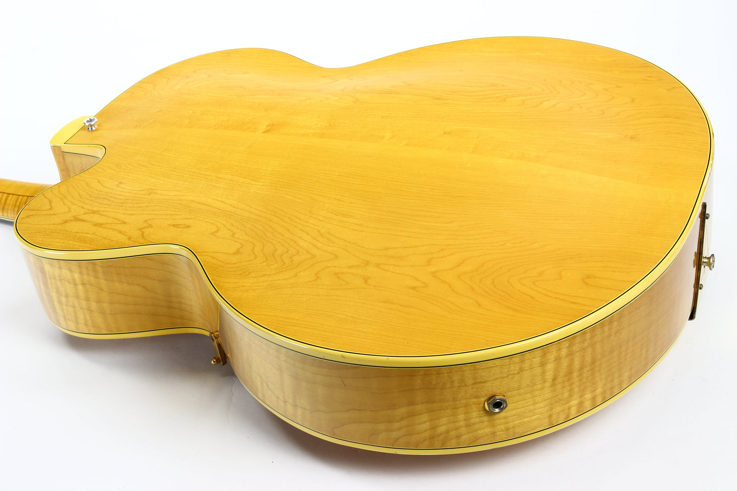 1969-1970 Gibson Super 400-CES Natural Archtop Electric Hollowbody --Orange Label, No Volute!