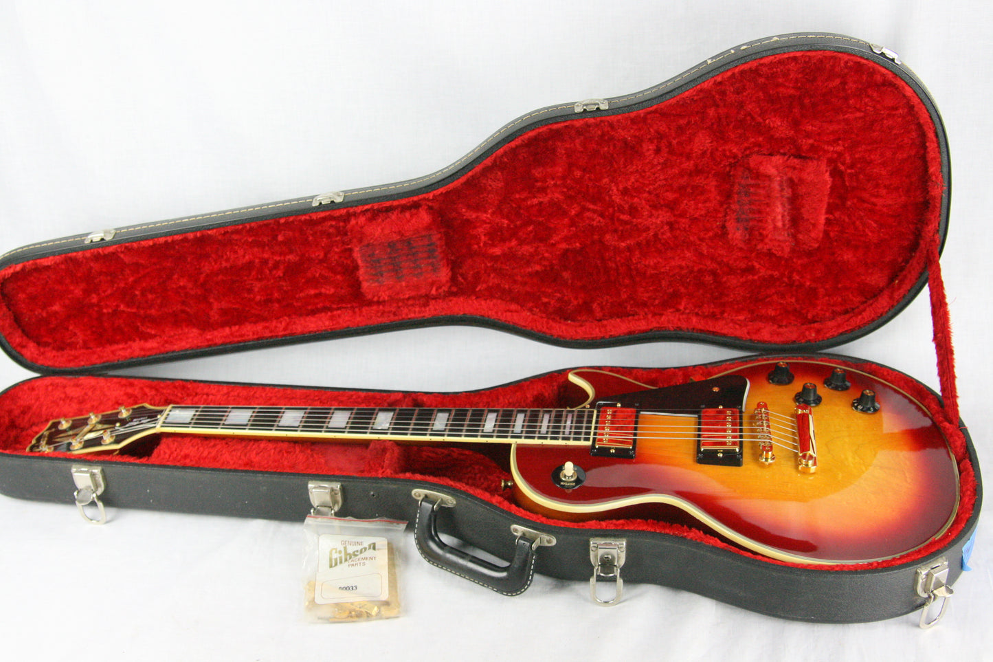 1974 Gibson Les Paul Custom Sunburst CLEAN! w/ OHSC! Waffle Tuners, PAT Number Pickups!