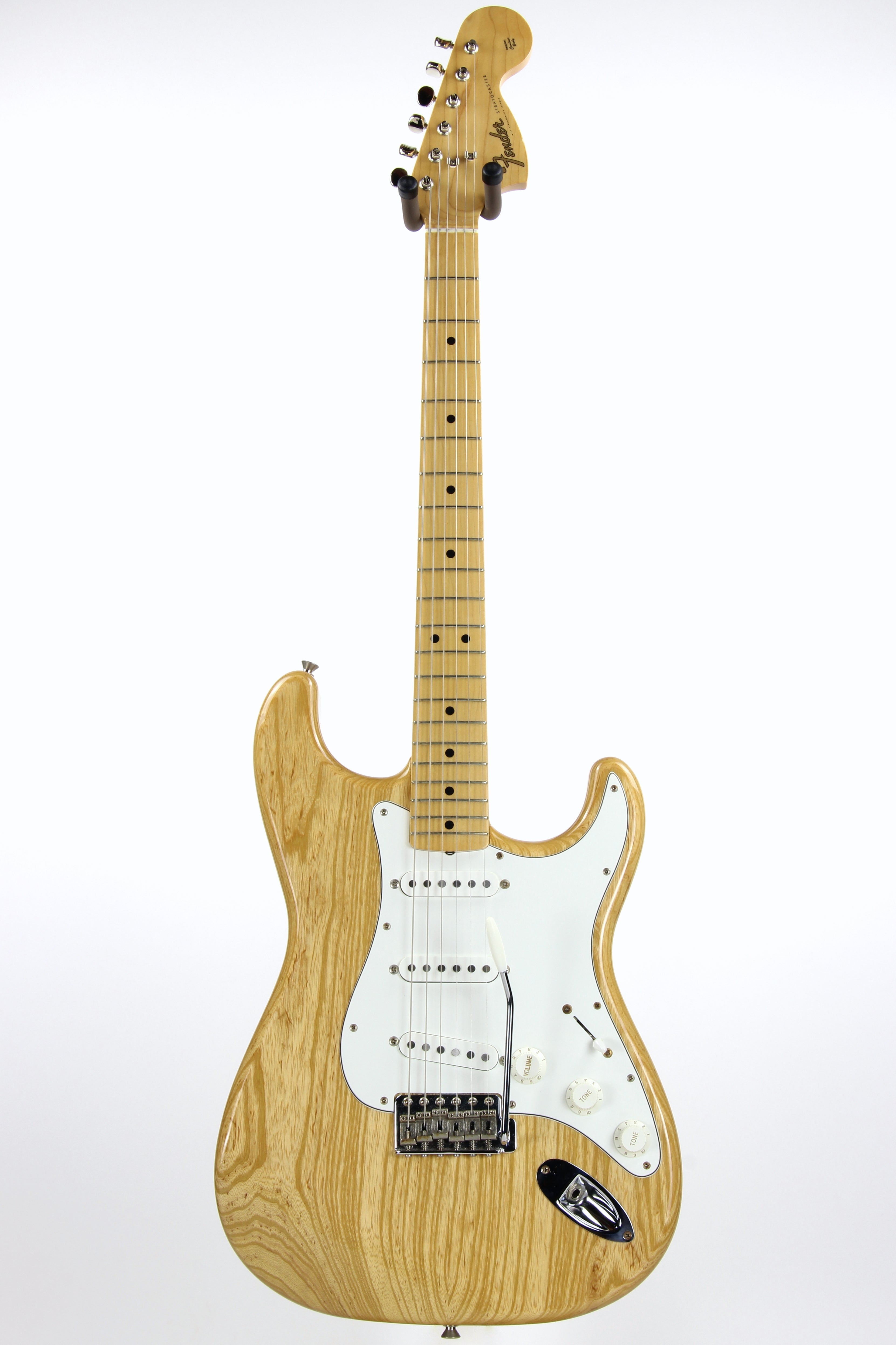 *SOLD*  1997 Fender Japan '67 Stratocaster CIJ -- Natural Ash Body ST67 Maple Cap Neck, Big Headstock!