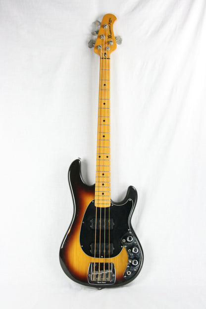 1979 MusicMan Sabre Bass Sunburst w/ OHSC! Pre-EB Ernie Ball 3-bolt, Maple Neck! Stingray