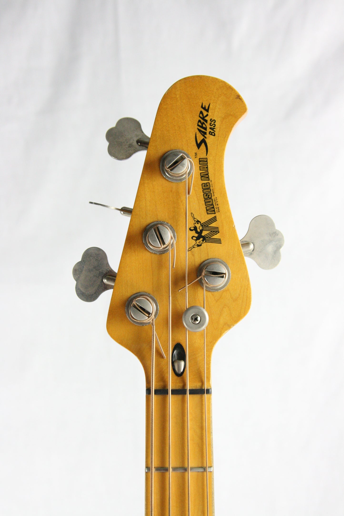 1979 MusicMan Sabre Bass Sunburst w/ OHSC! Pre-EB Ernie Ball 3-bolt, Maple Neck! Stingray