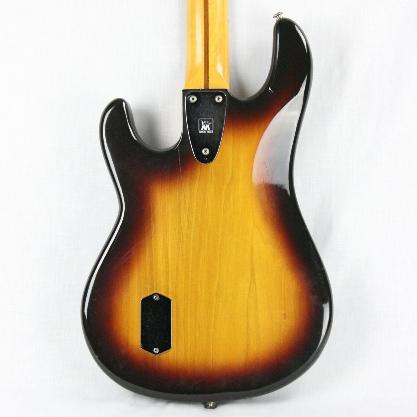 1979 MusicMan Sabre Bass Sunburst w/ OHSC! Pre-EB Ernie Ball 3-bolt, Maple Neck! Stingray