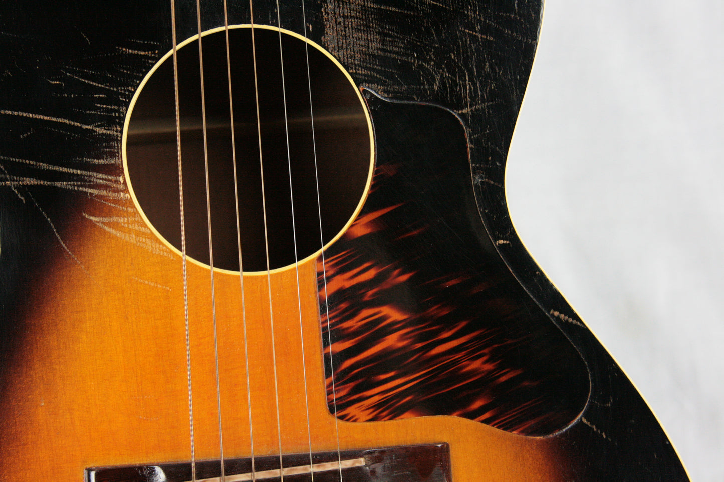 1937 Kalamazoo KG-14 Sunburst Vintage Acoustic Guitar Gibson L-00 w/ Ladder Bracing