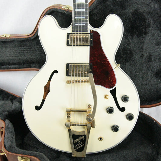 2017 Gibson ES-355 VOS in WHITE! Bigsby, Gold Hdwr! Memphis 345 335 LTD