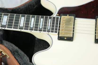 2017 Gibson ES-355 VOS in WHITE! Bigsby, Gold Hdwr! Memphis 345 335 LTD