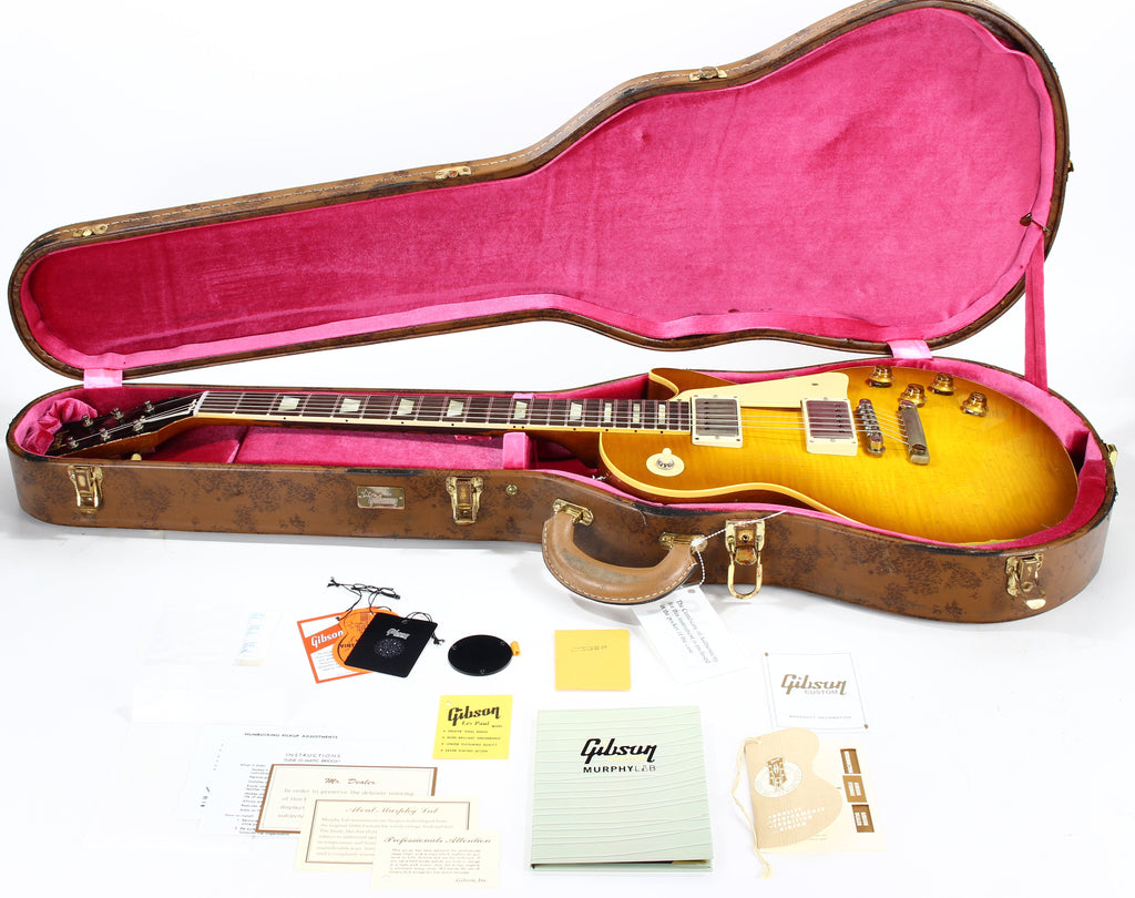 *SOLD* 1959 Gibson Custom Shop '59 Les Paul Standard R9 Murphy Lab Ult ...