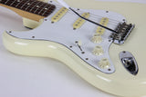 *SOLD*  1984-87 Fender Squier Japan Stratocaster --Left-Handed, MIJ, Olympic White, Hendrix-Vibe!
